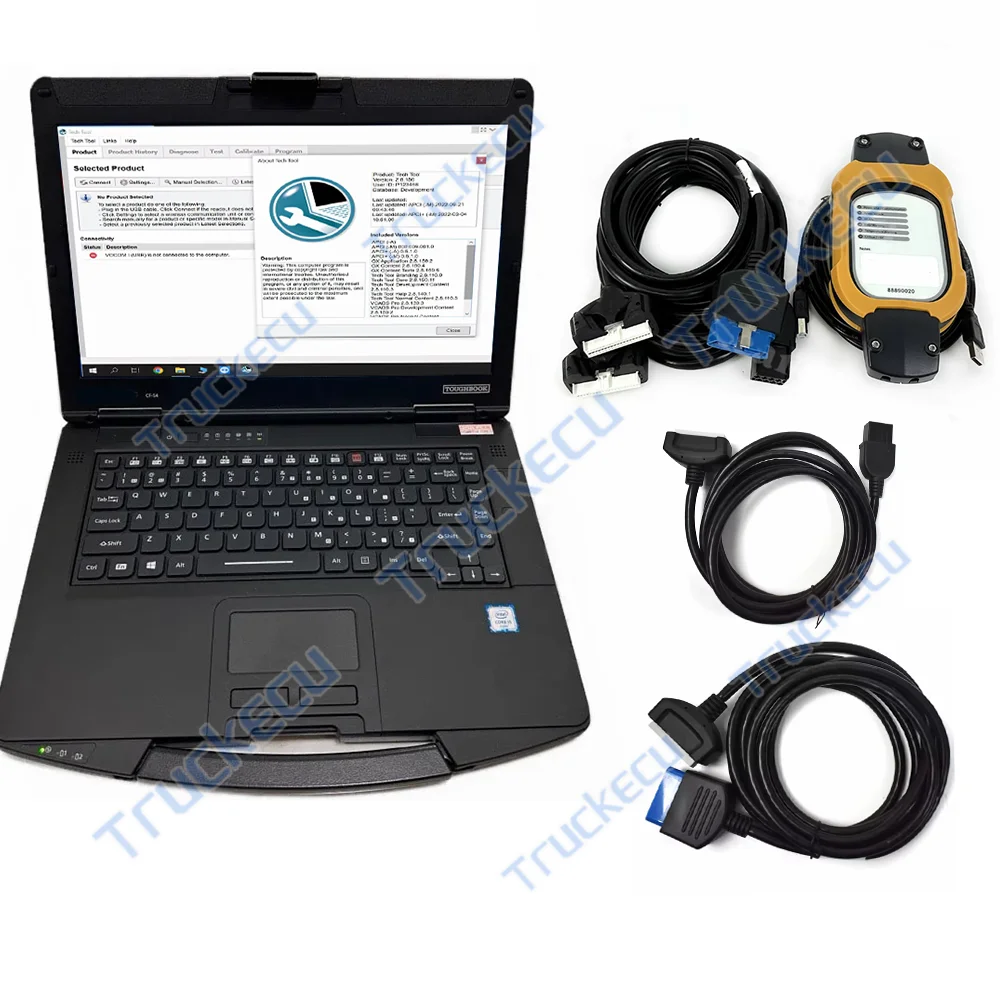 

cf54 Laptop For Vcads 88890180 Pro 88890020 Interface for Vcads Pro Development Construction Machinery Excavator Diagnostic Tool