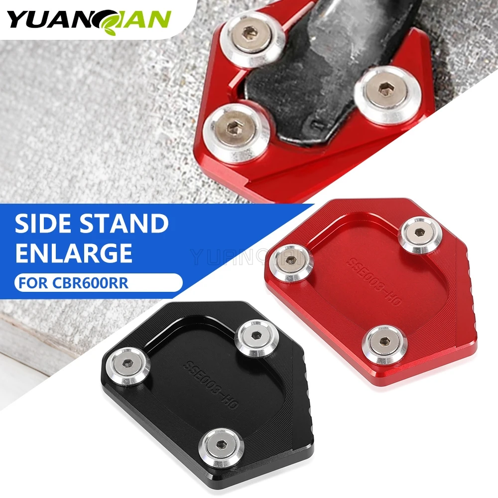 

For HONDA XLV 600 650 700 TRANSALP / DOMINATOR NX 650 FMX 650 CNC Kickstand Foot Side Stand Extension Pad Support Plate Enlarge