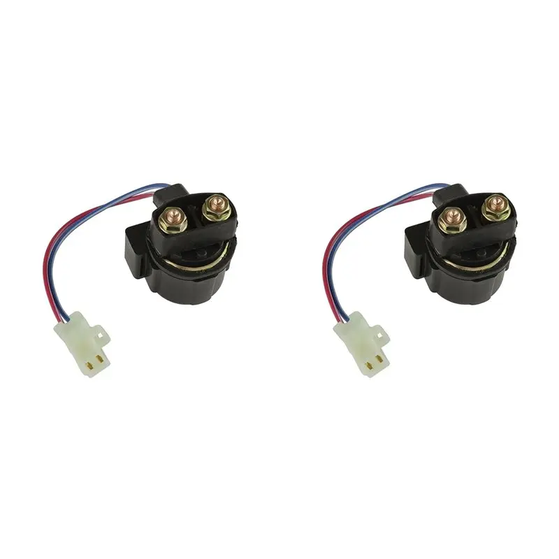 2X 4KD-81940-00-00 Starter Relay Solenoid For YFM600 Honda 300 TRX300 35850-HA8-771 35850-HC4-000 3AY-81940-00-00-A74F