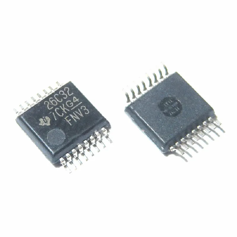 

10pcs/Lot AM26C32CDBR SSOP-16 MARKING;26C32 RS-422/RS-485 Interface IC Quadruple Differential Line Receivers