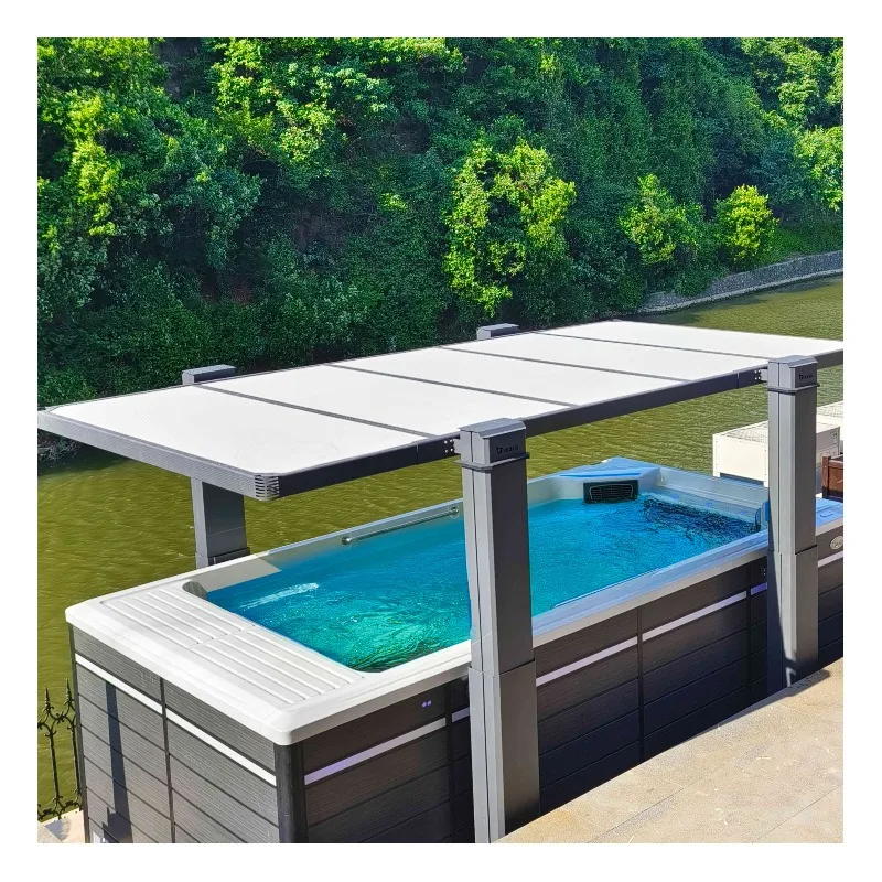 Electric Lift Swimming Hentai Pool Cover Hot Tub Outdoor Spa Safety Cover Reel Enhanced Pool Cover for Better Safety and Comfort