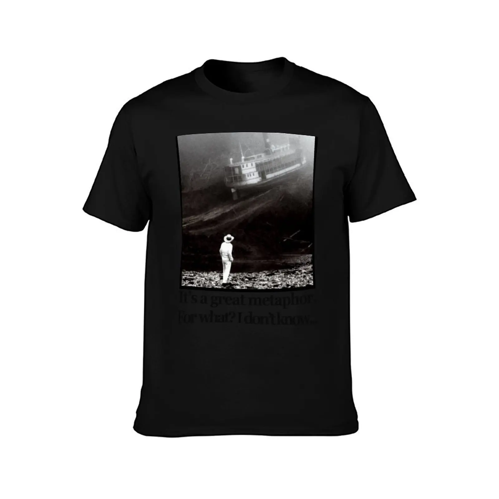 Fitzcarraldo Werner Herzog Quote T-Shirt, Summer Casual Cotton Tee, Oversized Streetwear Tops, Vintage Graphic Print