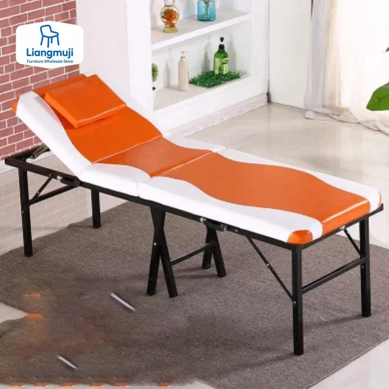 Portable Bed Massage Aesthetic Care Professional Stretcher Salon Furniture Beauty Salon Lash Recliner Chair Maca Portatil Table