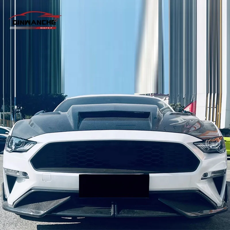 Laridas Style Carbon Fiber Kit for Ford Mustang 2018-2023 New Arrival Front Lip Rear Lip Side Skirts-Used Condition