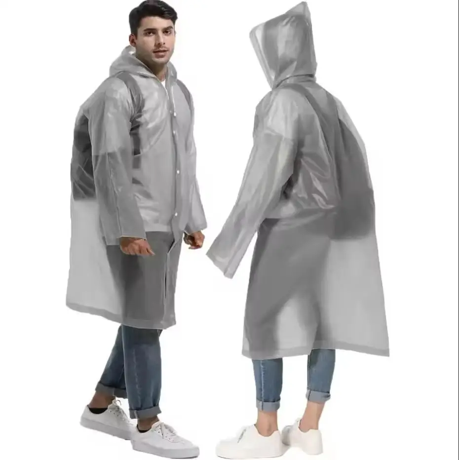 Portable Adult Waterproof Rain Poncho, Outdoor Hiking Emergency Rain Coat, New Fashion Multiple Colors Available