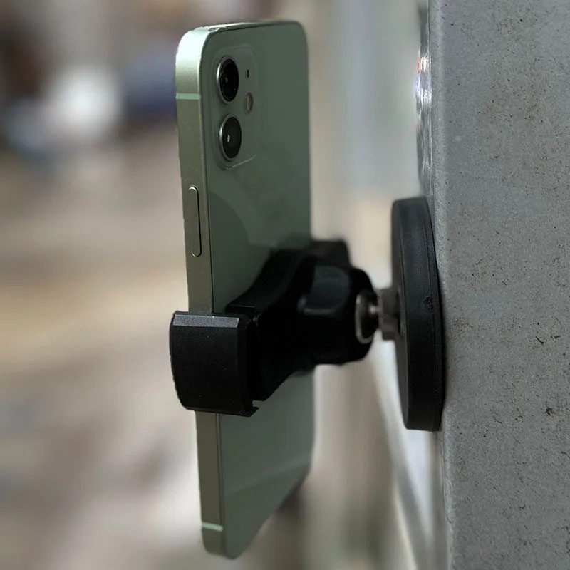 Powerful Magnet Metal Suction Cup Mobile Phone Variable Bracket Fixed Shooting Outdoor Live Broadcast Support Frame 360 Peas