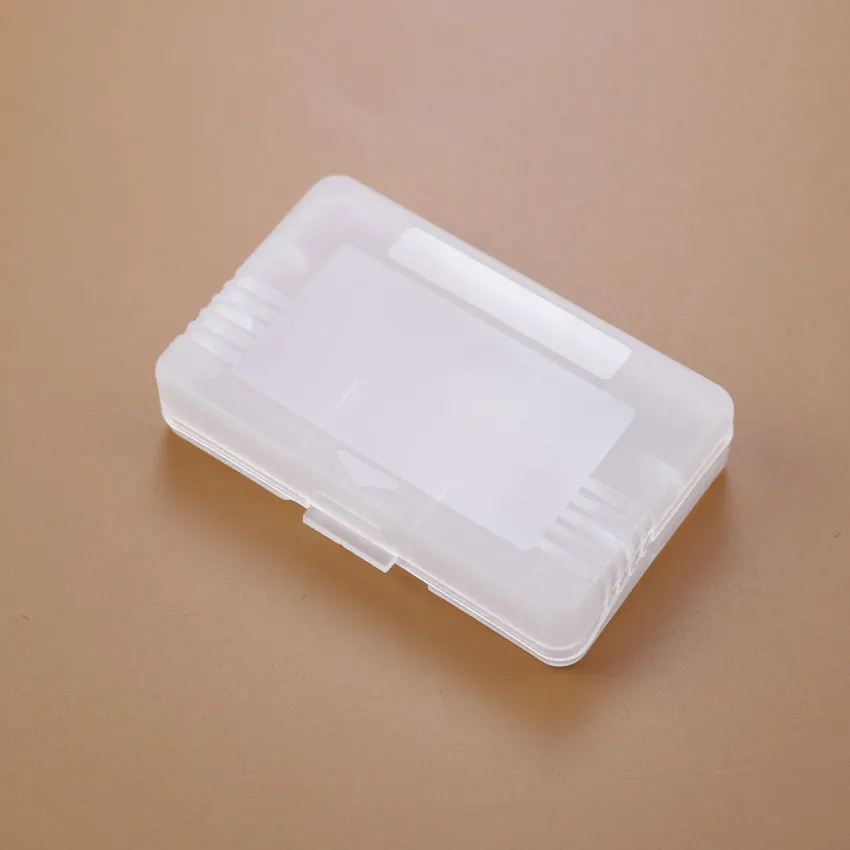 1/510 قطعة حافظة بطاقات خرطوشة الألعاب البلاستيكية لـ GameBoy Advance Color GBC GBA GBP بطاقات الألعاب صندوق حماية شفاف مضاد للغبار