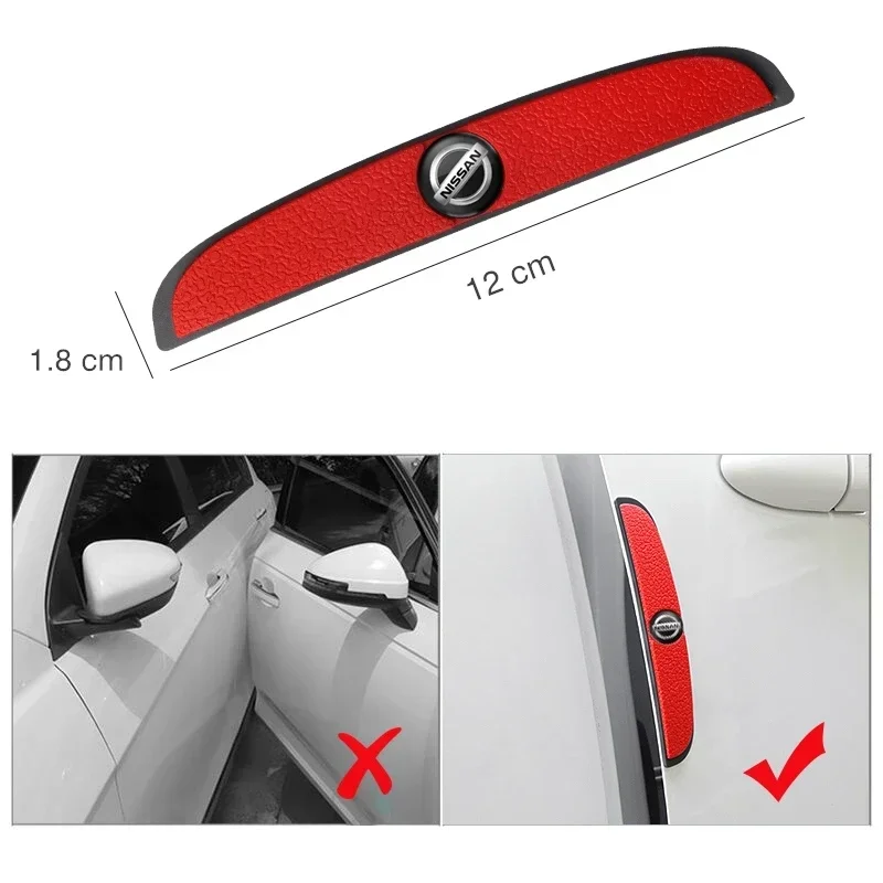 Car Rearview Mirror Door Anti-collision Strip for Nissan Sylphy Leaf GTR X-Trail Qashqai Murano Qashqai Elgrand Juke Nismo Note