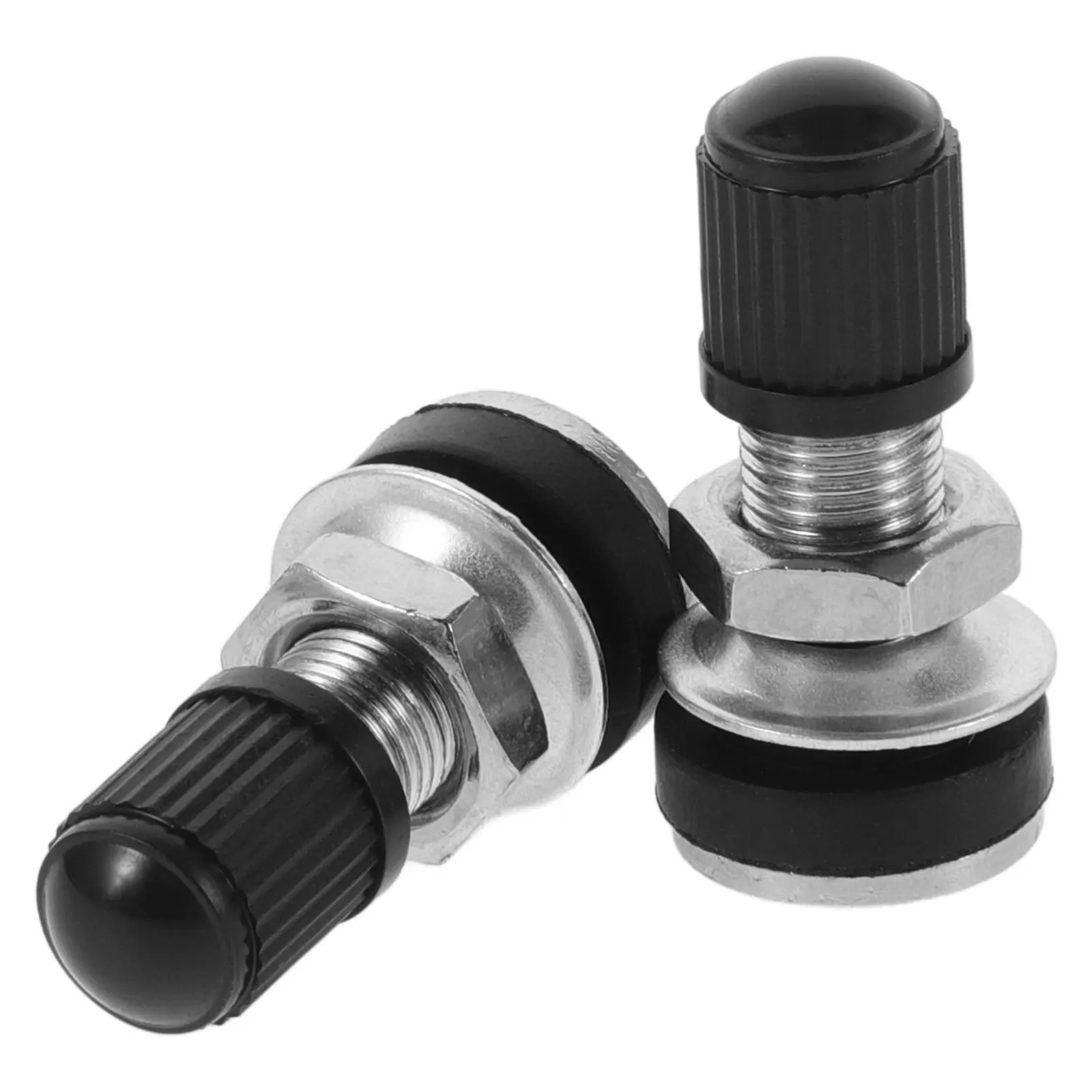 

2Pcs Copper Tubeless Tire Valve Stem Leakproof Replacement Durable Car Motorcycle Bicycle Accessory High Temperature Resistant