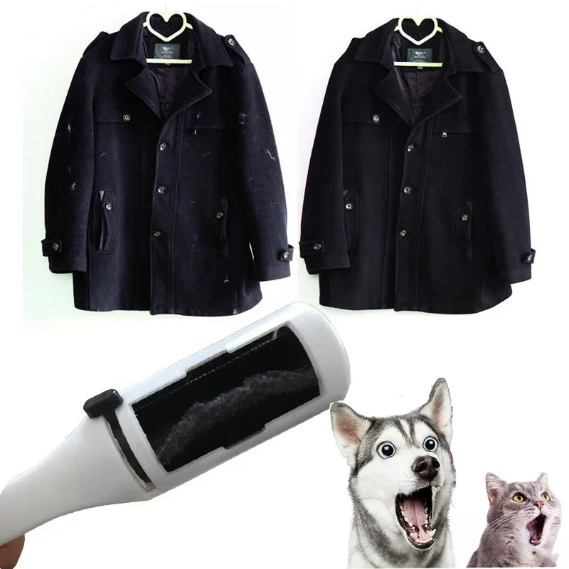 Pet Hair Remover Home Dust Remover Clothes Fluff Dust Catcher Cat Dog Hair Removal Brushes Pets Accessories Cleaning Tools