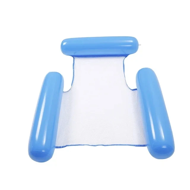 Zomer Zwemmen Opblaasbare Drijvende Watermatrassen Hangmat Streep Lounge Stoelen Zwembad Watersport Speelgoed Drijvende Mat Zwembad Speelgoed Kinderen