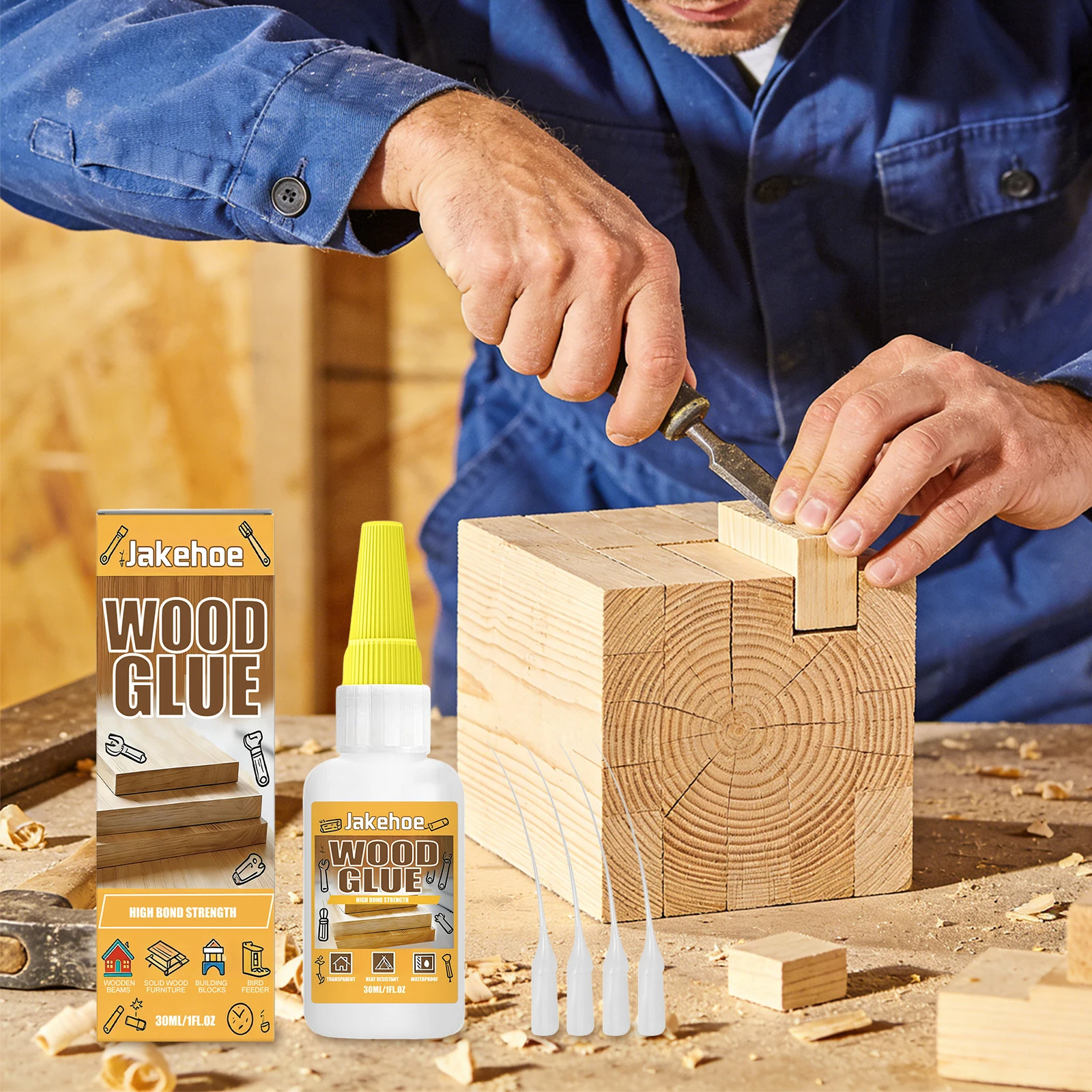 Pegamento para Madera con 4 Pu - Woodworking Glue reseña y precio