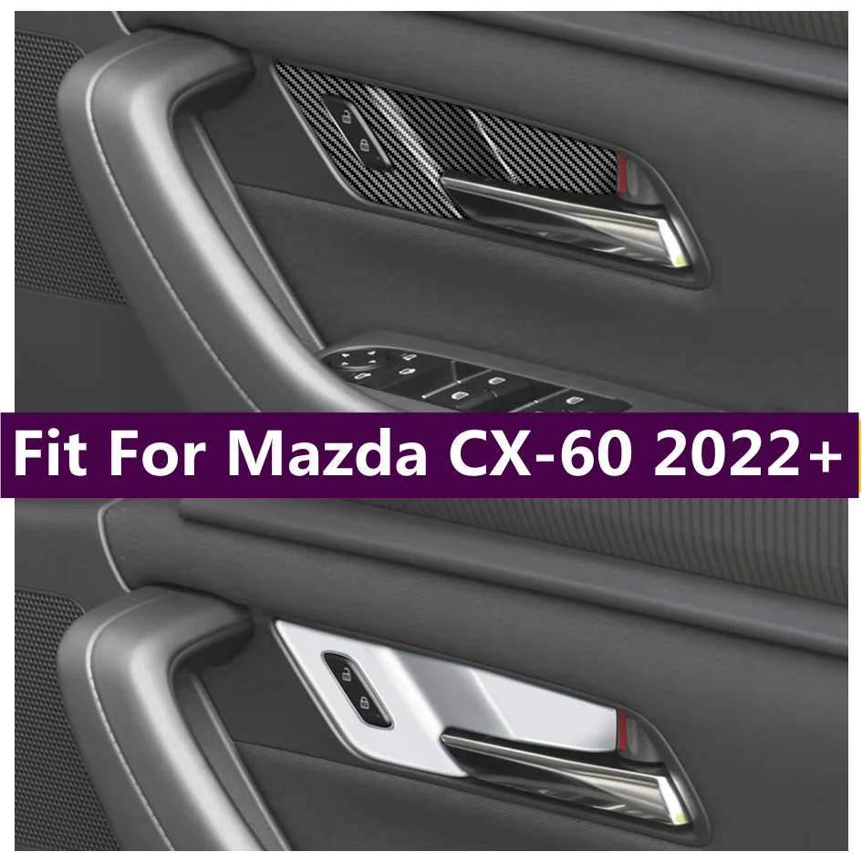 

Inner Door Handle Clasing Catch Bowl Decoration Frame Cover Trim Fit For Mazda CX60 CX 60 2022 2023 2024 Car Accessories