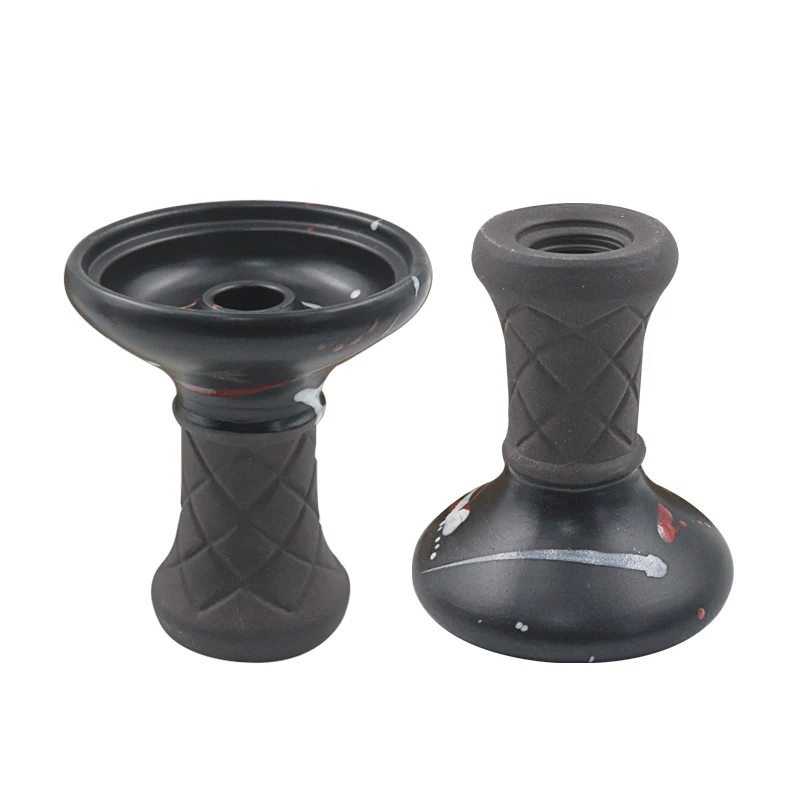 1PC Ceramic Hookah Tobacco Bowl For Shisha Sheesha Chicha Narguile Shisha Bowl Cachimbas Water Pipe Accessories view 2