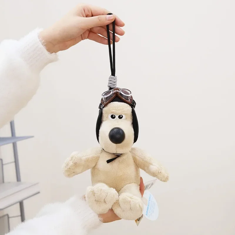 Porte-clés Animal Gromit 20cm, jouet de dessin animé, pendentif de sac à dos, décoration, Kawaii, mignon, décoration de clé de voiture, Gif pour fille