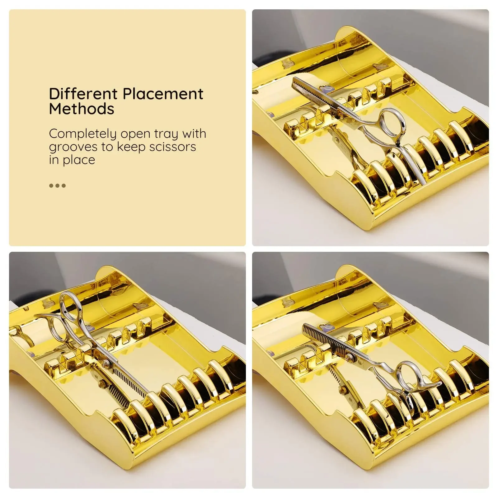 Barber Scissors Storage Rack Salon Scissors Holder