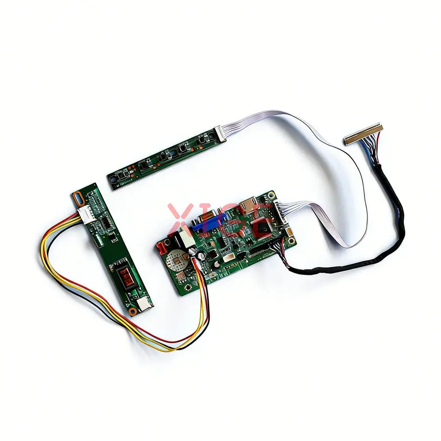 

For LQ141K1LB1C TD141THCA1 N141I1 N141I3 LCD Monitor Controller Drive Board DIY Kit 1CCFL LVDS 30-Pin 1280*800 1280x800 HDMI+VGA