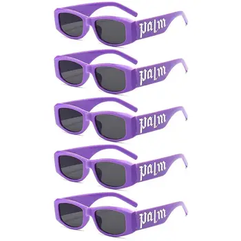 3/5 副裝歐美設計師新款時尚小框方形男女墨鏡 10 最佳銷售 棕櫚天使眼鏡 - №5