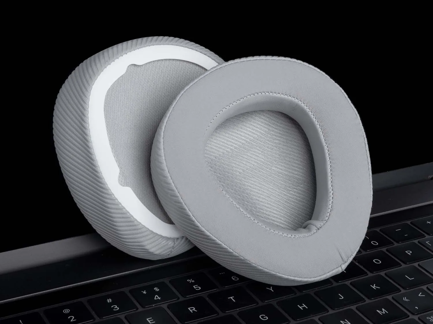 Earphone Pads for ASUS ROG Delta II Replacement Earpads Earmuffs Cloth Memory Covers Sponge Protein
