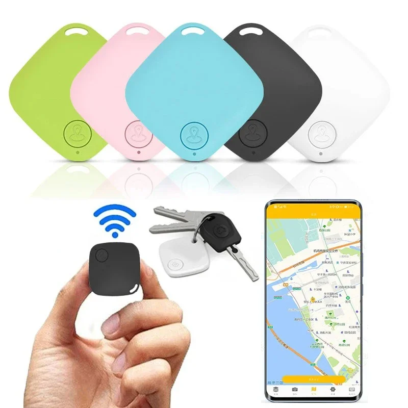 Mini Tracking Device Tracking Anti-theft Alarm Finder Pet Key Finder Location Smart Bluetooth  Wireless Car Pet Vehicle Lost