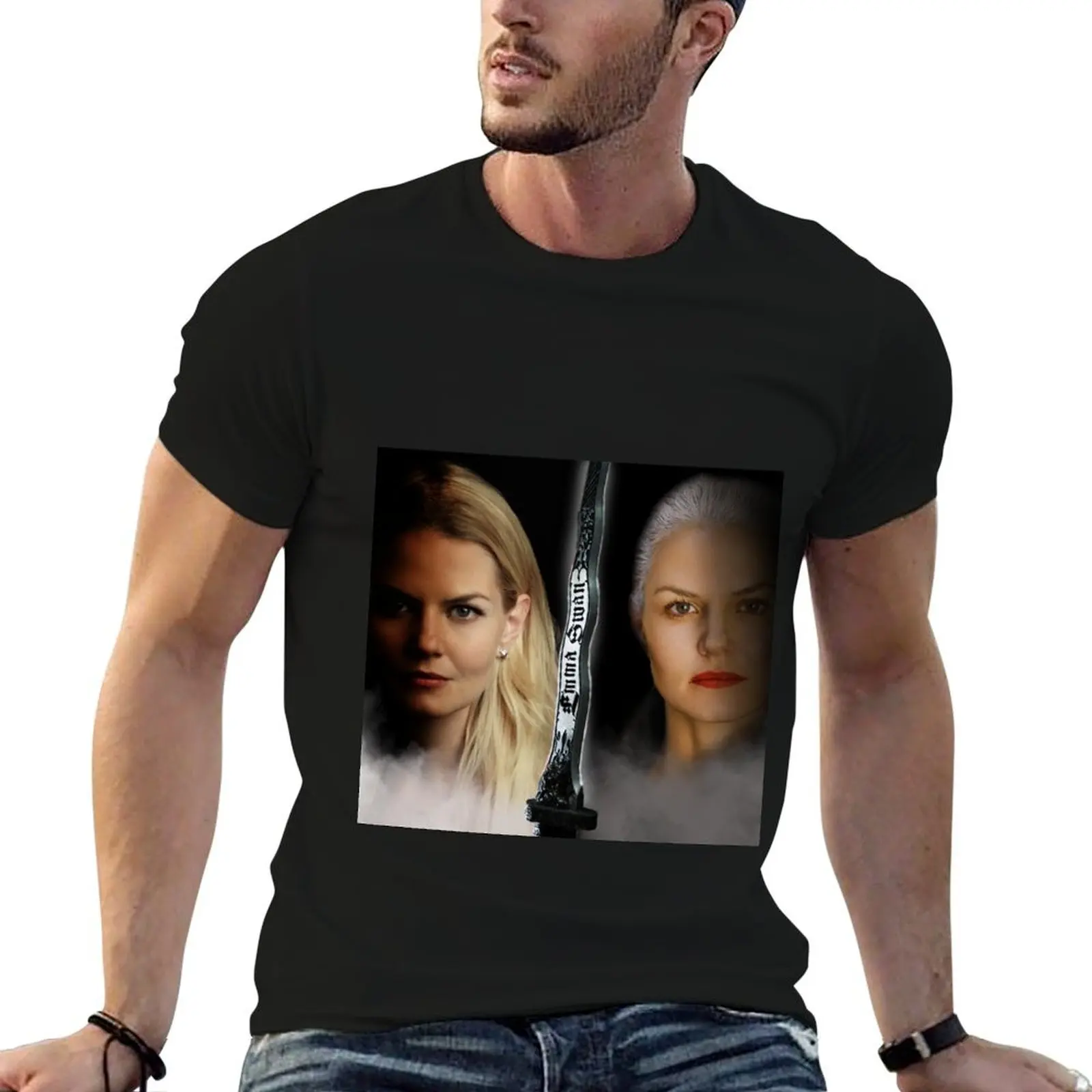 

Once Upon A Time - Emma Swan T-Shirt man t shirts for men casual cotton t shirt man t shirt man casual T-Shirt