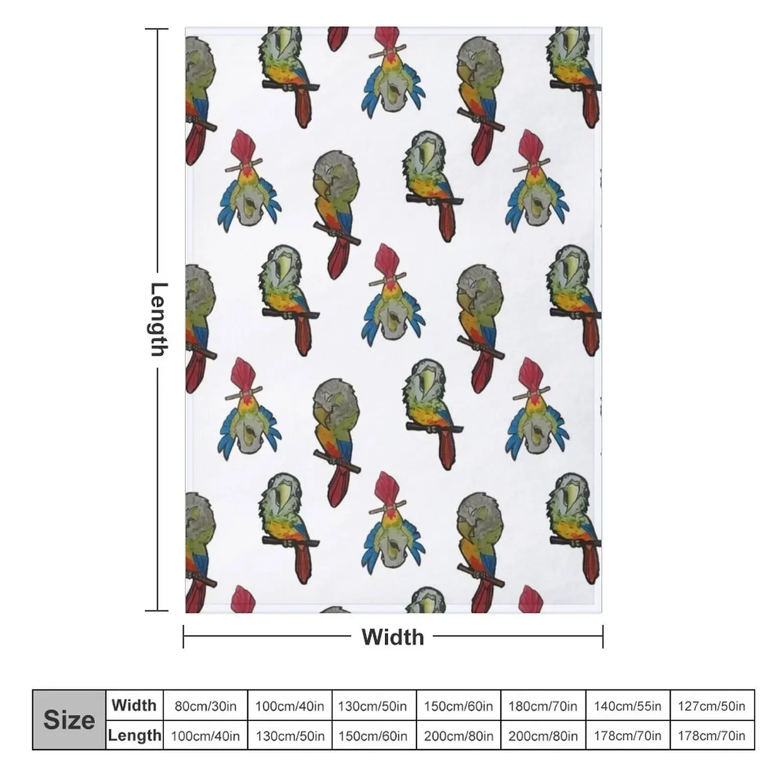 Pineapple green cheek conure collection Throw Blanket Comforter Blankets For Baby Blankets