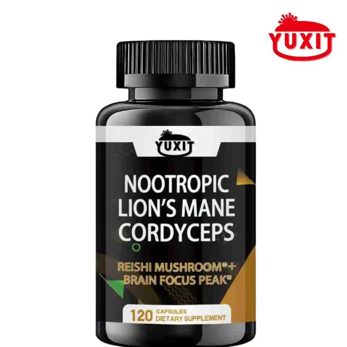 YUXIT  Lion s Mane Cordyceps Immune Booster Nootropic Brain Supplement for Energy Memory Liver