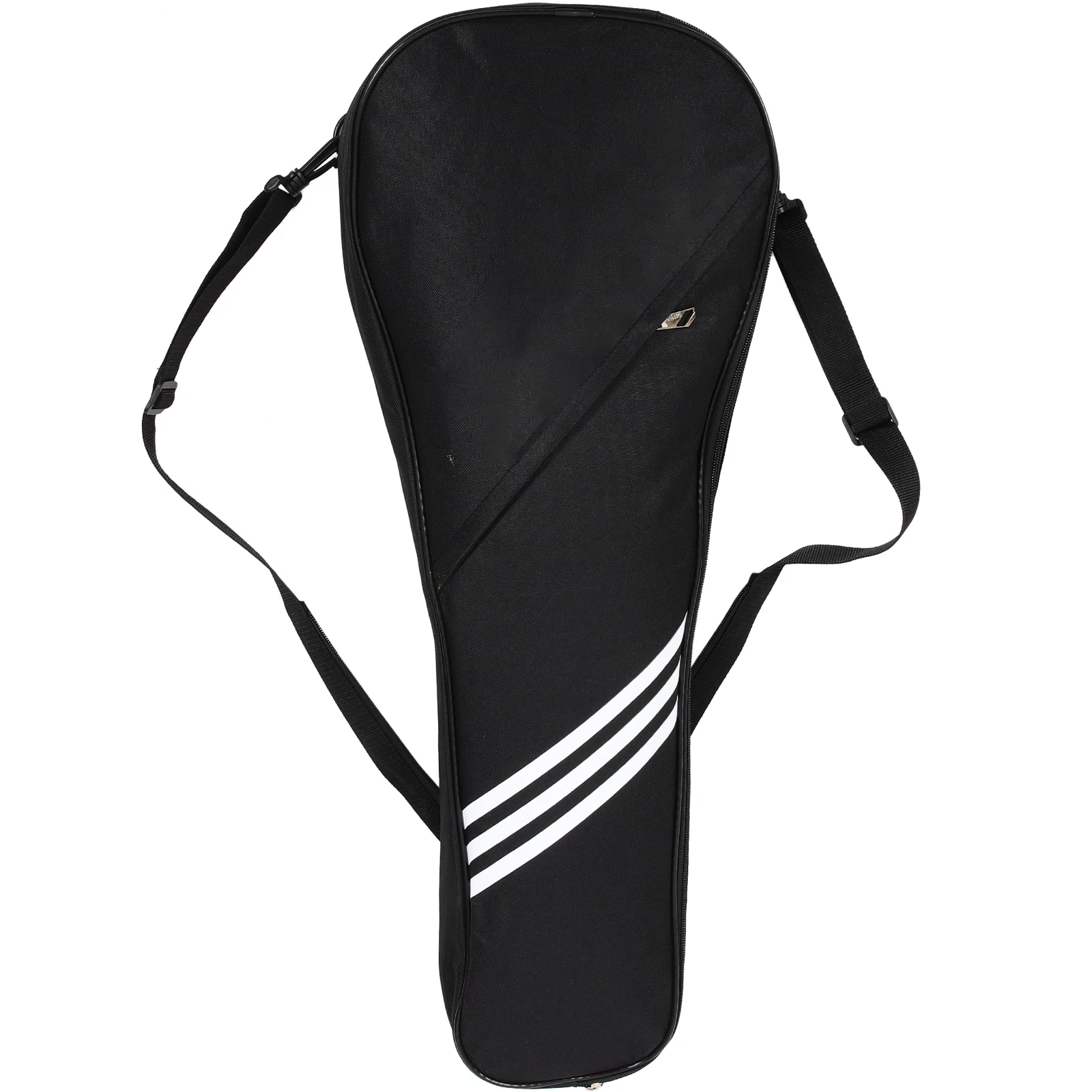 

Practical Tennis Racket Bag Adjustable Strap Design Large Capacity Badminton Pouch Durable Oxford Cloth