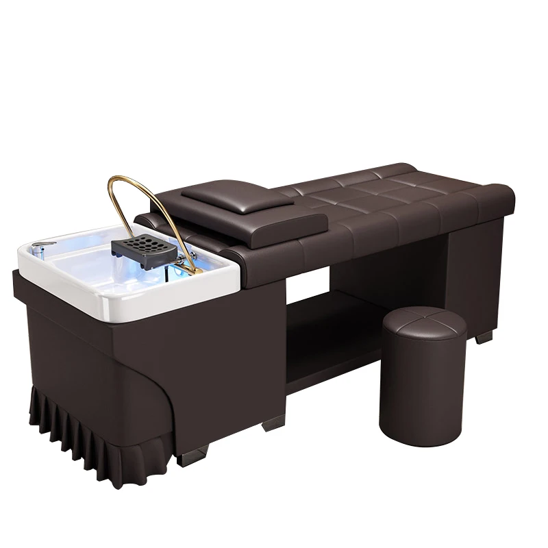 

Шампунь Тайский массажный шампунь Стол Голова Спа Современный шампунь Кровать