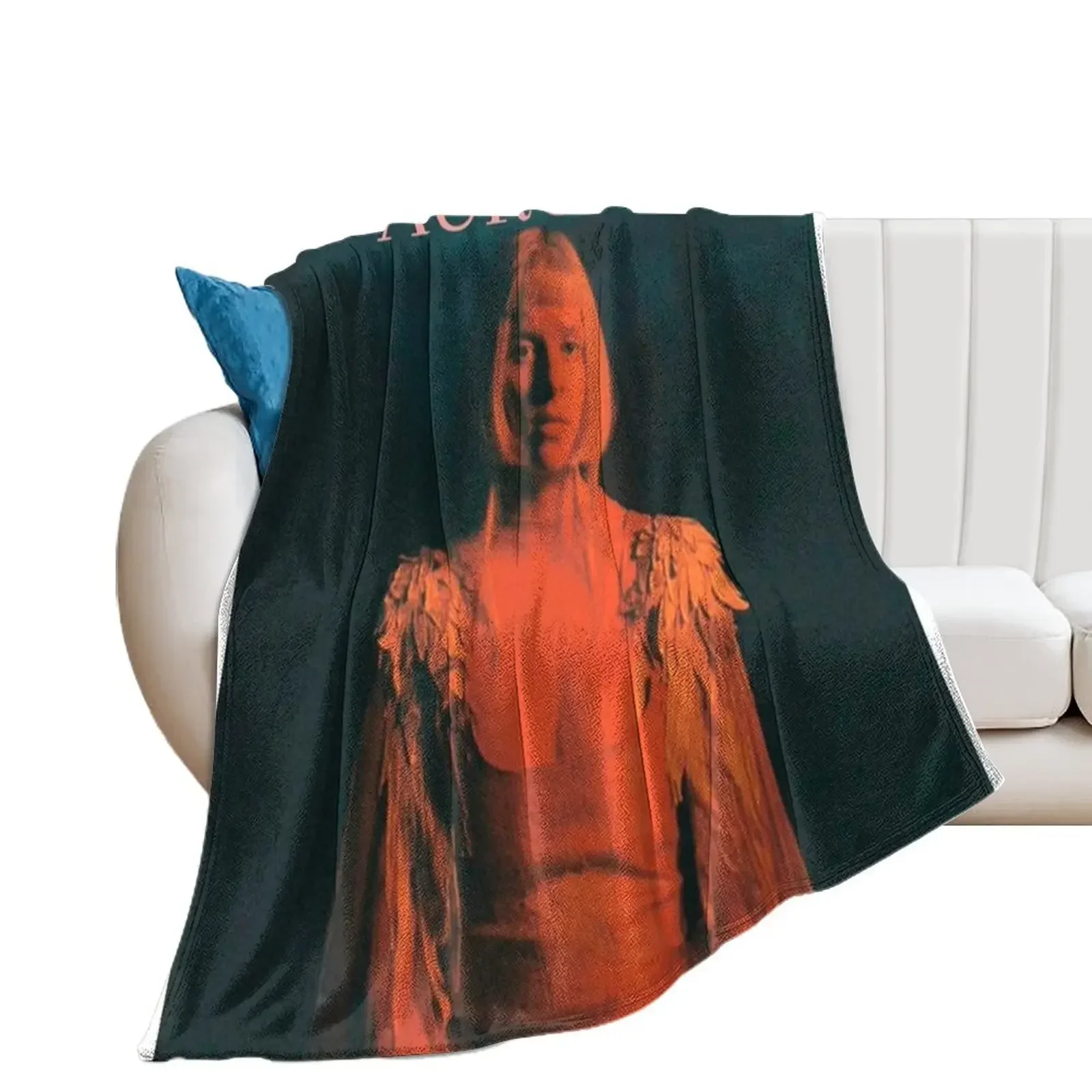 

Aurora Aksnes The Gods We Can Touch Throw Blanket Decorative Beds Camping Blankets