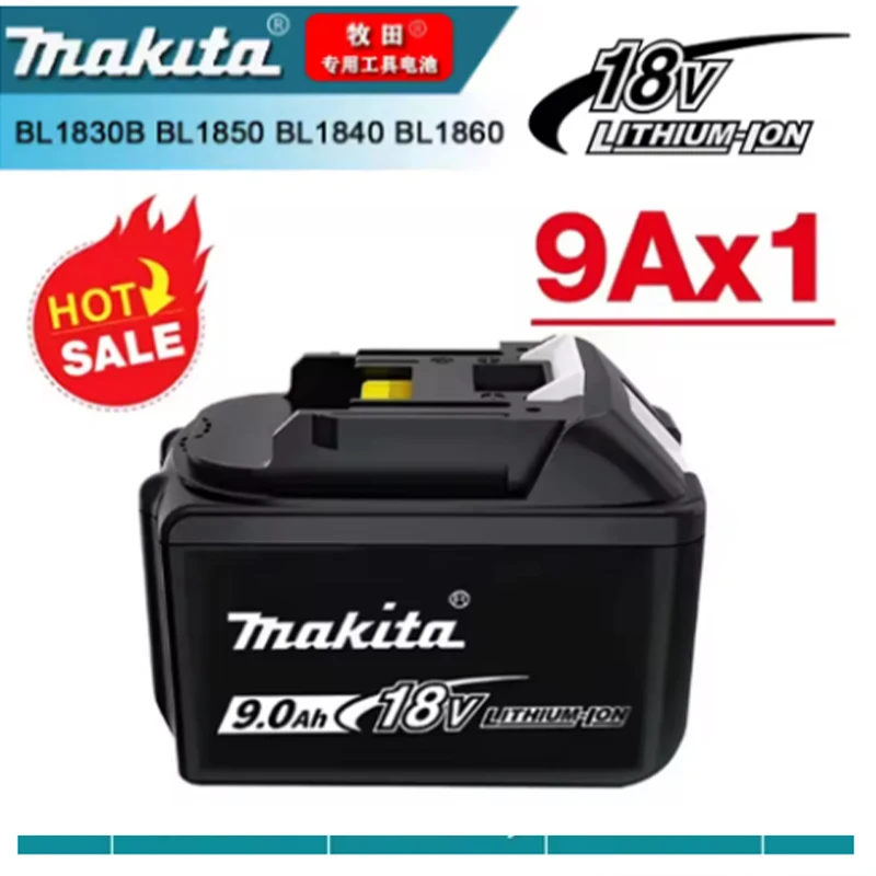 Nuova Batteria Makita 18V Li-Ion, Trapano a Percussione Cordless Makita Dhp487, 40N.M, 2 Velocità, Avvitatore a Percussione Cordless, Utensile per la Casa