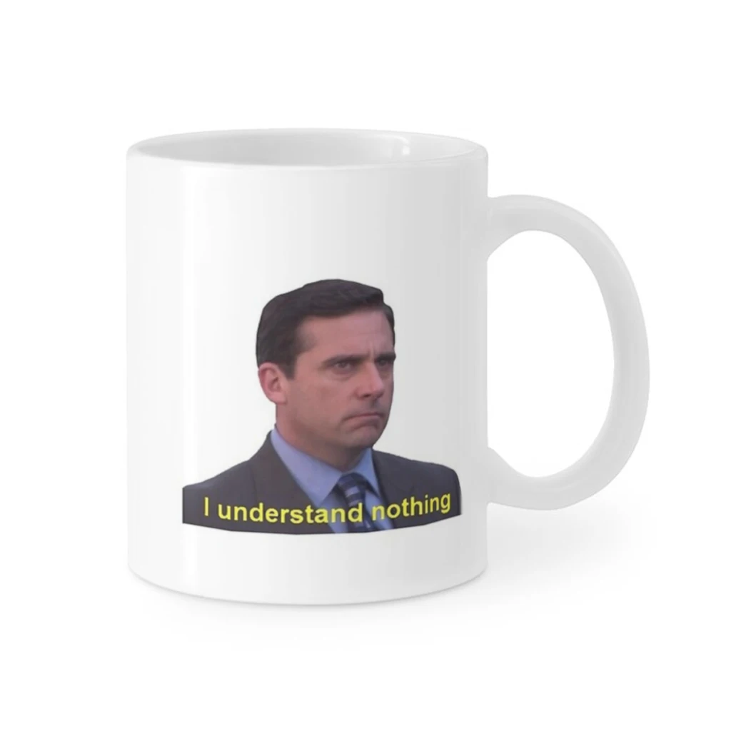 Michael Scott Quotes from The Office Coffee Ceramics Coffee Mugs Tea Cup Milk Cups Gifts Drinkware Coffeeware