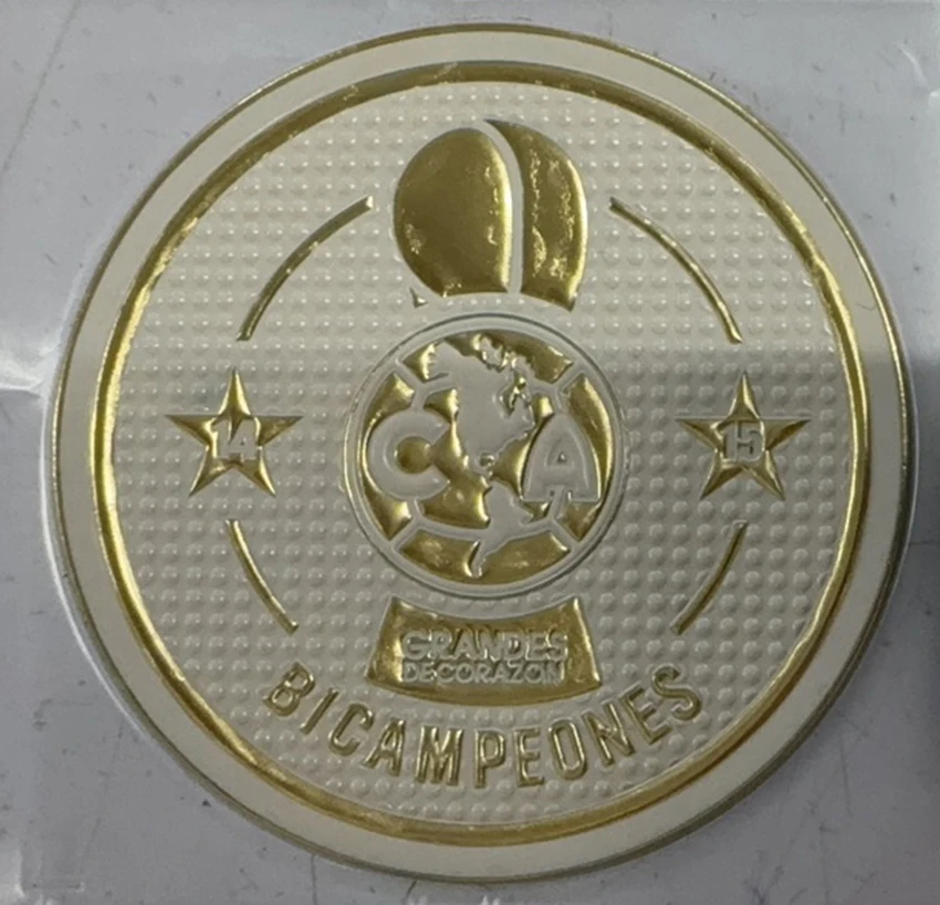 Écusson de football Club America, GRANDES DECORAION, écussons de football CA, TPU, fer sur badge de football BICAMPEONES