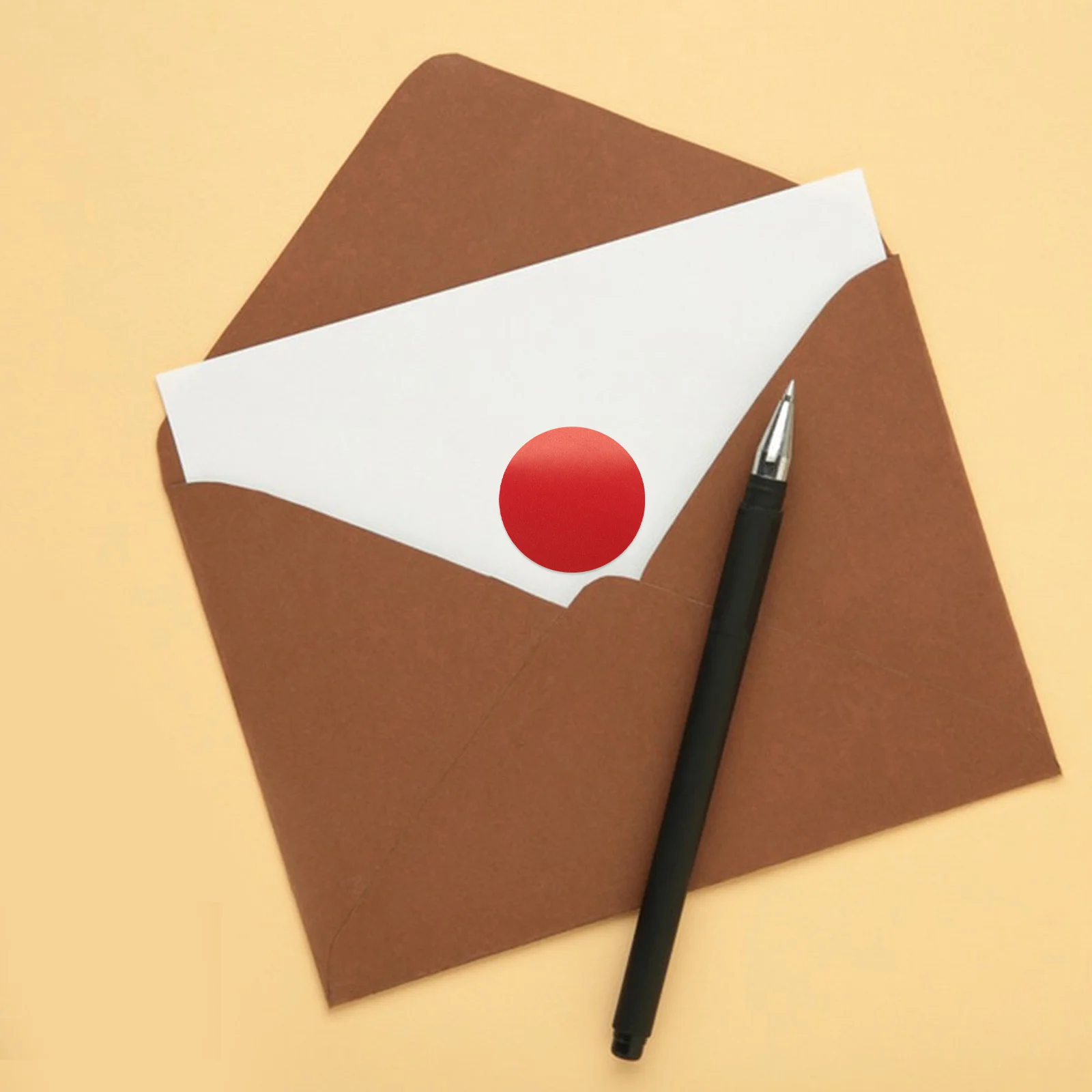 

2 Rolls Sticker Labels 25cm Diameter Blank Self Adhesive Removable for Homemade Products Food Canning Kitchen Use