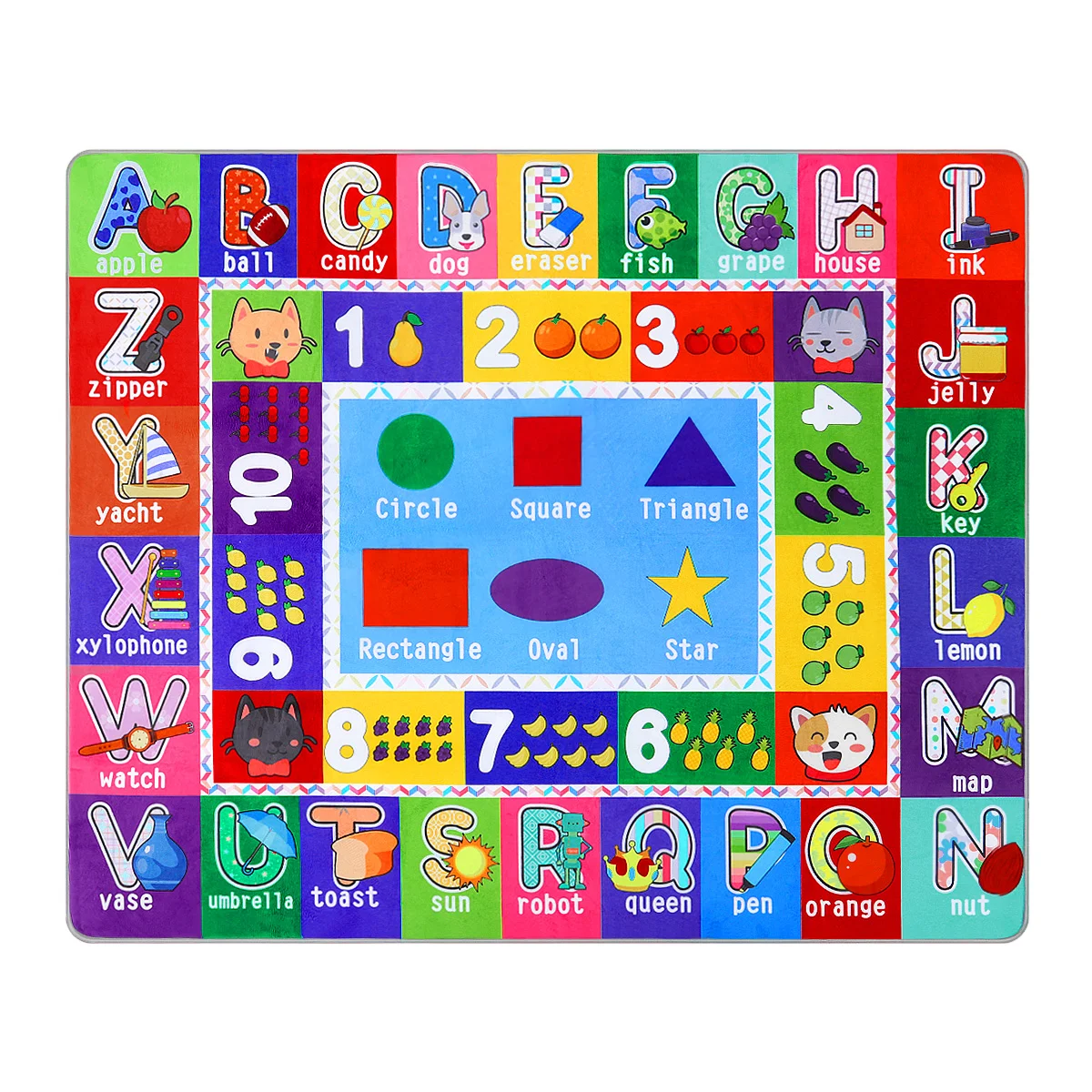 

Sports Floor Child Play Mat Kids Protection Pad Exercise Padded Mats for Learning