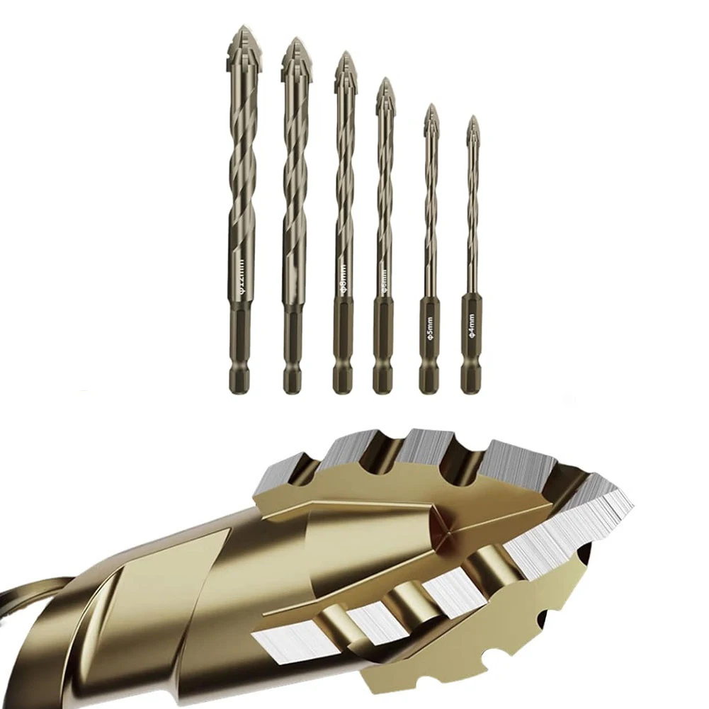 Drills Eccentric Drill Bit Set Eccentric Drill Bit Set Heavy-Duty Drilling Use Secure And Stable Fit For Stone Woodworking