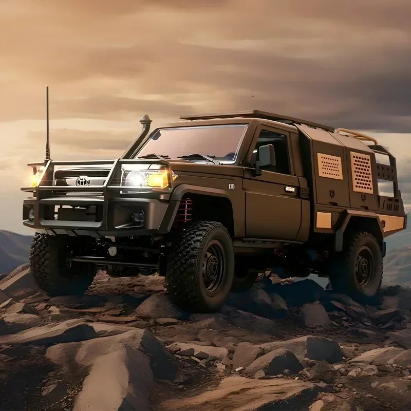 MN82S MN82 Pro RC التحكم عن بعد تسلق على الطرق الوعرة مركبة 1:12 مقياس كامل 4WD لتويوتا LC79 محاكاة RC لعبة مجسمة Rc سيارة