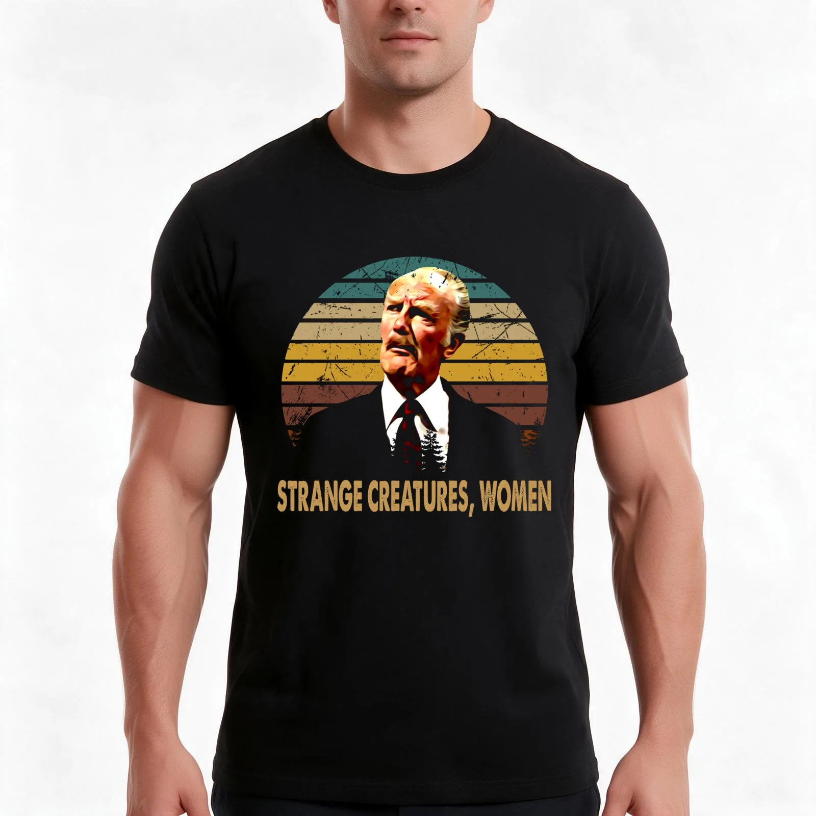 Strange Creatures, Women - Fawlty Design Towers T-Shirt, Summer Casual Cotton Tee, Oversized Streetwear Tops, Unisex Men Women