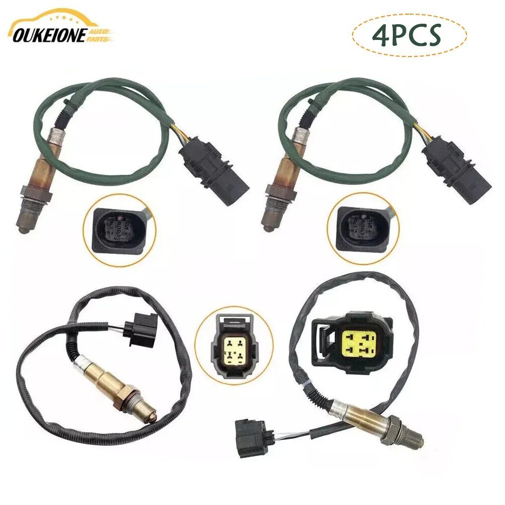 

4pcs Oxygen Sensor for Mercedes-Benz R550 S550 GL550 ML550 5.5L Upstream Downstream 234-5096 234-4881 234-4896 Car Accessories