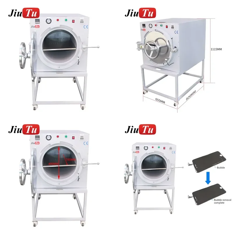 2026 CE 400x700mm Customized Bubble Remove Machine Polarizing Film OCA SCA air Bubble Remove Auto Clave Machine