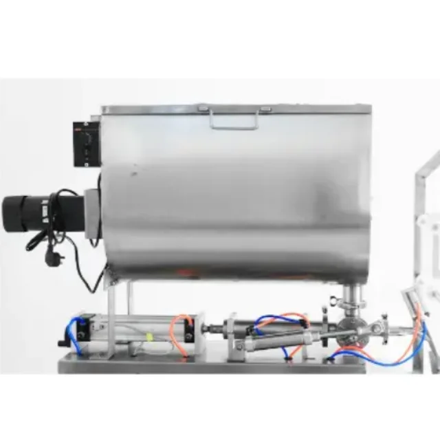 Pneumatic Paste and Vicious Liquid Quantitative Filling Sealing Cutting Packaging Machine with Big Hopper No Leaking for Ketchup