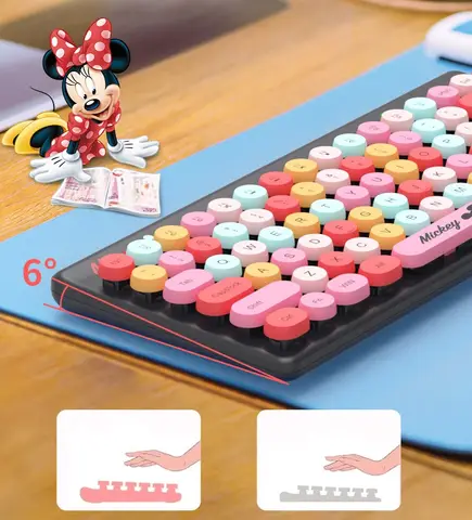 8 best sales पोर्टेबल कीबोर्ड माउस - №4