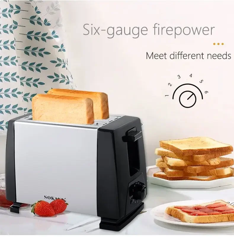 Toaster household automatic breakfast machine toaster toaster multifunctional