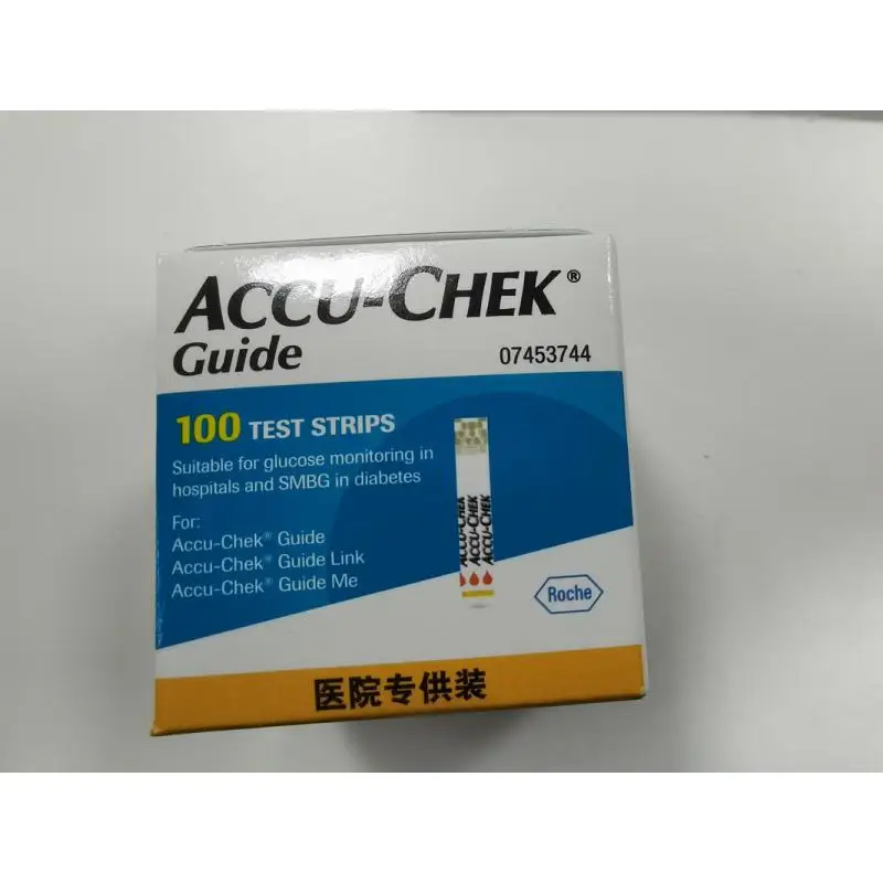 Accu-chek Guide Blood Glucose 100 Pcs (No Chip) Latest