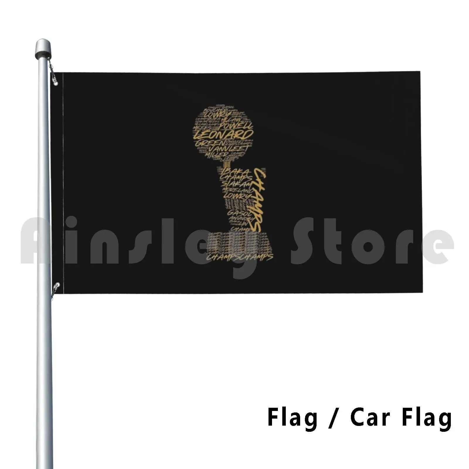 Raptors Outdoor Decor Flag Car Flag Raptors Finals Kawhi Leonard Canada Drake Mvp 2019 Basketball