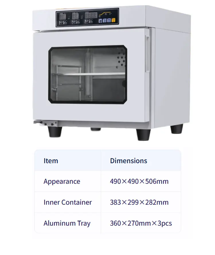 فرن صينية خبز تجاري جديد مكون من 3 طبقات مع تحكم مستقل في درجة الحرارة وصندوق تخمير مبلل، فرن بيتزا على الطراز الأوروبي