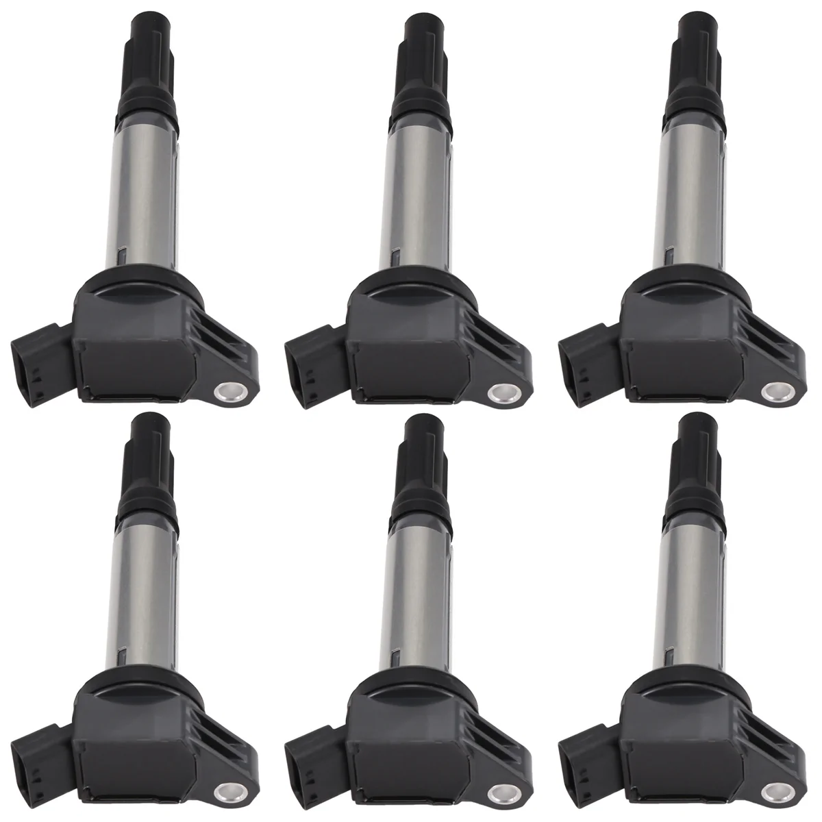 6Pcs Ignition Coil Pack 90919-02255 for Lexus ES350 RX350 Toyota Avalon Camry RAV4 Highlander