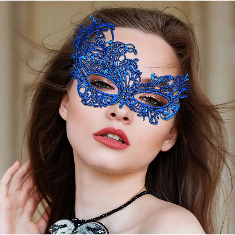 Girls Carnival Prom Masquerade Backgrounds Party Masks Lace Masquerade Halloween Mardi Gras