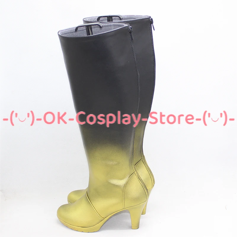 Identity V Animal Tamer Margaretha Zelle Cosplay Shoes Women High Heel PU Boots Halloween Cosplay Accessories Prop Custom Made