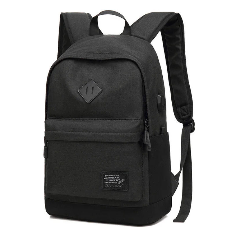 Chikage Simple Business Commuter Men Backpack Korean Version Trend Female Students Schoolbag Leisure Computer Backpack